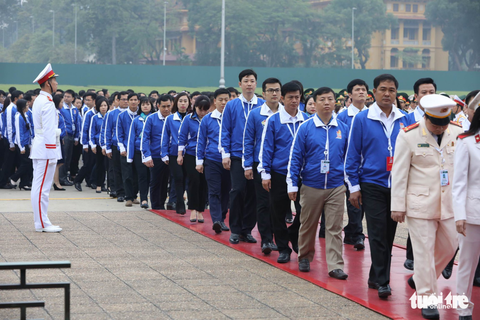Đại hội Đoàn toàn quốc lần thứ XI họp phiên thứ nhất - Ảnh 10. Đại hội Đoàn toàn quốc lần thứ XI họp phiên thứ nhất - Ảnh 10.
