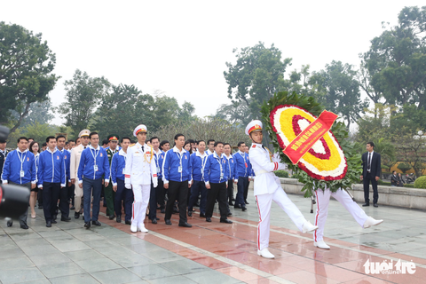 Đại hội Đoàn toàn quốc lần thứ XI họp phiên thứ nhất - Ảnh 4. Đại hội Đoàn toàn quốc lần thứ XI họp phiên thứ nhất - Ảnh 4.