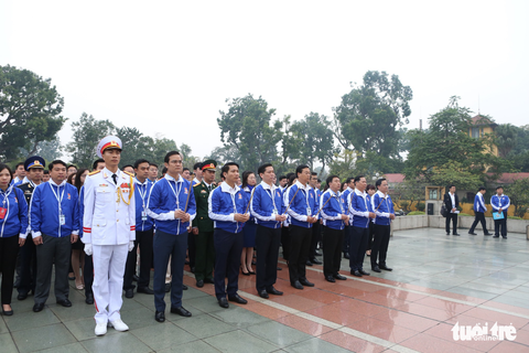 Đại hội Đoàn toàn quốc lần thứ XI họp phiên thứ nhất - Ảnh 8. Đại hội Đoàn toàn quốc lần thứ XI họp phiên thứ nhất - Ảnh 8.