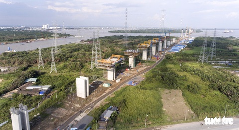 Cận cảnh hình hài cao tốc Bến Lức - Long Thành - Ảnh 10. Cận cảnh hình hài cao tốc Bến Lức - Long Thành - Ảnh 10.