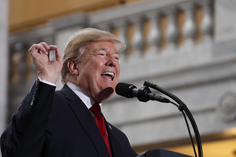 Ông Trump thông báo sẽ dời đại sứ quán Mỹ tới Jerusalem - Ảnh 1. Ông Trump thông báo sẽ dời đại sứ quán Mỹ tới Jerusalem - Ảnh 1.