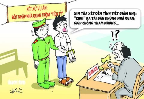Biểu dương kẻ trộm - Ảnh 1. Biểu dương kẻ trộm - Ảnh 1.