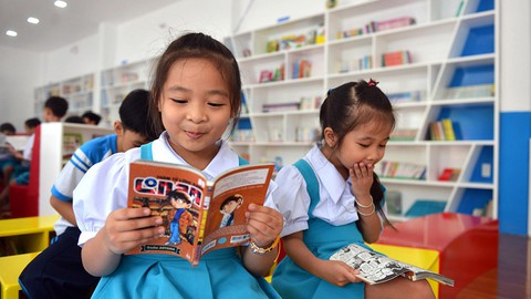 Khánh thành thư viện sách do Chủ tịch nước tài trợ - Ảnh 5. Khánh thành thư viện sách do Chủ tịch nước tài trợ - Ảnh 5.