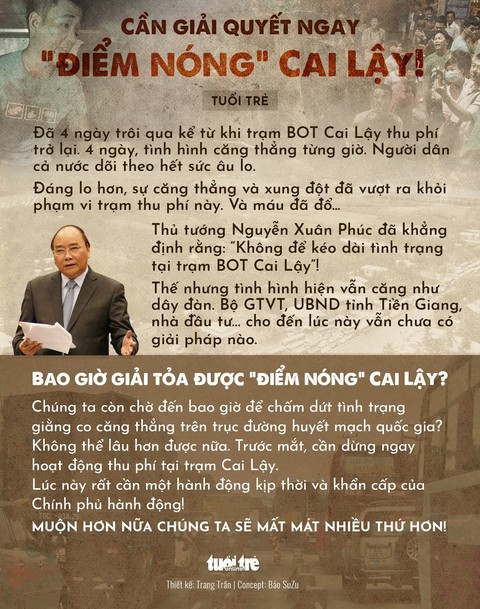Cần giải quyết ngay điểm nóng Cai Lậy - Ảnh 1. Cần giải quyết ngay điểm nóng Cai Lậy - Ảnh 1.
