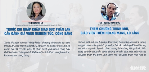 VNEN chưa xong, có nên học thêm giáo dục Phần Lan? - Ảnh 3. VNEN chưa xong, có nên học thêm giáo dục Phần Lan? - Ảnh 3.