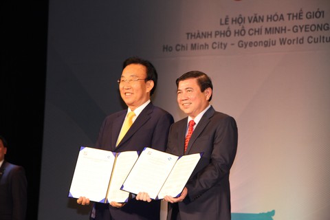 Bế mạc Lễ hội văn hóa Thế giới TP.HCM - Gyeongju - Ảnh 1. Bế mạc Lễ hội văn hóa Thế giới TP.HCM - Gyeongju - Ảnh 1.