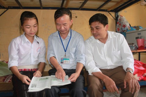 Cô học trò dân tộc Thái mơ làm cô giáo của bản - Ảnh 1. Cô học trò dân tộc Thái mơ làm cô giáo của bản - Ảnh 1.