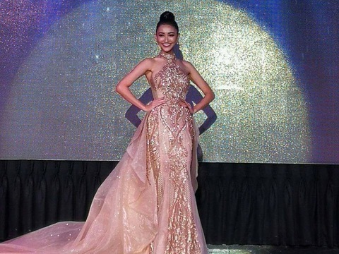 Hà Thu lại giành huy chương đồng tại Hoa hậu Trái đất 2017 - Ảnh 4. Hà Thu lại giành huy chương đồng tại Hoa hậu Trái đất 2017 - Ảnh 4.