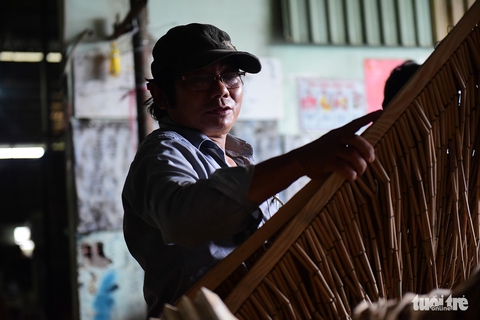 Nghề mành trúc chưa có người thừa kế ở Sài Gòn - Ảnh 10. Nghề mành trúc chưa có người thừa kế ở Sài Gòn - Ảnh 10.