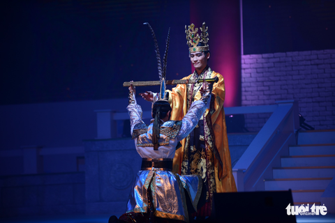 Múa cổ trang rộn rã sân khấu Lễ hội văn hóa thế giới - Ảnh 14. Múa cổ trang rộn rã sân khấu Lễ hội văn hóa thế giới - Ảnh 14.