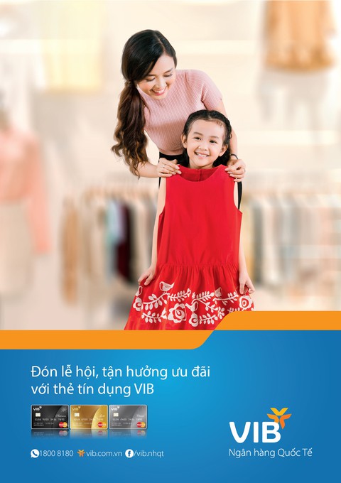 Hoàn tiền liên đến 1 triệu đồng với thẻ tín dụng VIB - Ảnh 1. Hoàn tiền liên đến 1 triệu đồng với thẻ tín dụng VIB - Ảnh 1.