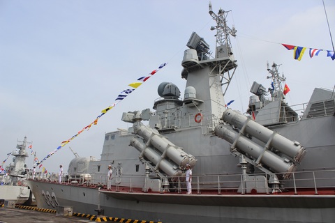 Thượng cờ 2 tàu tên lửa tấn công nhanh do Việt Nam đóng - Ảnh 13. Thượng cờ 2 tàu tên lửa tấn công nhanh do Việt Nam đóng - Ảnh 13.