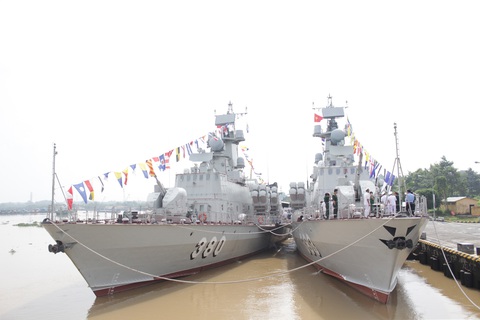 Thượng cờ 2 tàu tên lửa tấn công nhanh do Việt Nam đóng - Ảnh 15. Thượng cờ 2 tàu tên lửa tấn công nhanh do Việt Nam đóng - Ảnh 15.
