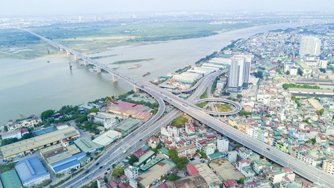 Hà Nội xây 14 cầu qua sông Hồng, sông Đuống - Ảnh 1. Hà Nội xây 14 cầu qua sông Hồng, sông Đuống - Ảnh 1.