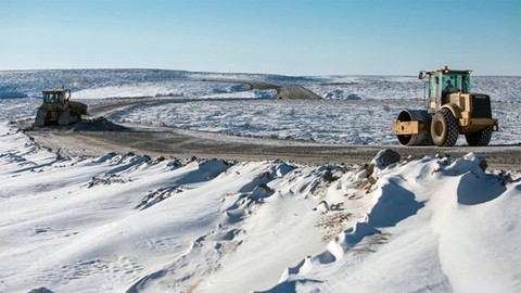 Canada khánh thành tuyến đường cao tốc đầu tiên tới Bắc Cực - Ảnh 1. Canada khánh thành tuyến đường cao tốc đầu tiên tới Bắc Cực - Ảnh 1.