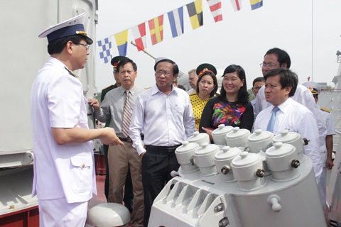 Thượng cờ 2 tàu tên lửa tấn công nhanh do Việt Nam đóng - Ảnh 11. Thượng cờ 2 tàu tên lửa tấn công nhanh do Việt Nam đóng - Ảnh 11.