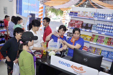 Cán mốc 60 cửa hàng Co.op Smile - Ảnh 1. Cán mốc 60 cửa hàng Co.op Smile - Ảnh 1.