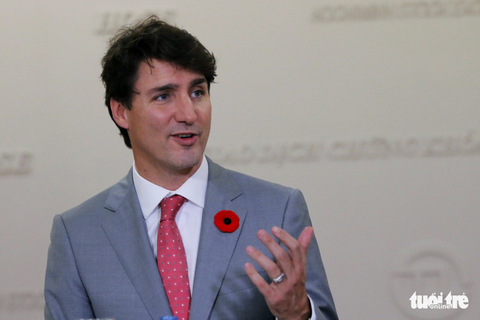 Nửa ngày của Thủ tướng Canada Trudeau tại TP.HCM - Ảnh 1. Nửa ngày của Thủ tướng Canada Trudeau tại TP.HCM - Ảnh 1.