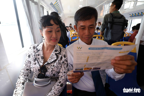 Tuyến buýt sông đầu tiên ở Sài Gòn chính thức hoạt động - Ảnh 13. Tuyến buýt sông đầu tiên ở Sài Gòn chính thức hoạt động - Ảnh 13.