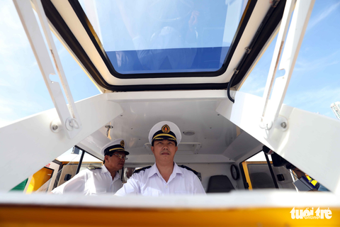Tuyến buýt sông đầu tiên ở Sài Gòn chính thức hoạt động - Ảnh 12. Tuyến buýt sông đầu tiên ở Sài Gòn chính thức hoạt động - Ảnh 12.