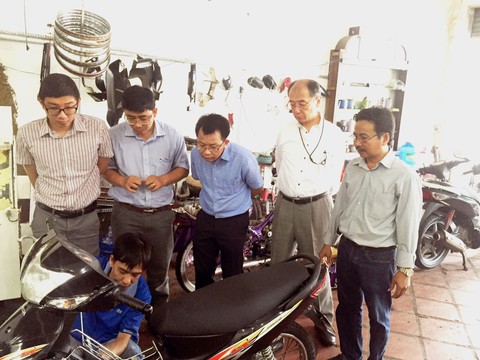 Sáng chế của người thợ sửa xe - Ảnh 1. Sáng chế của người thợ sửa xe - Ảnh 1.