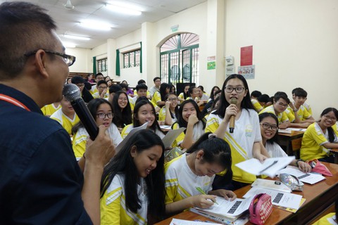 Hào hứng với học liên môn - Ảnh 1. Hào hứng với học liên môn - Ảnh 1.