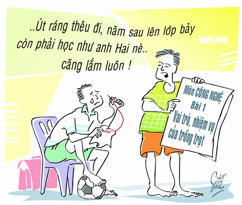 Hiến kế giúp học sinh thích học văn - Ảnh 1. Hiến kế giúp học sinh thích học văn - Ảnh 1.