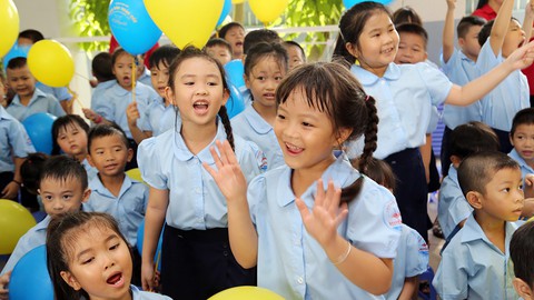 Đề xuất miễn học phí cho học sinh tiểu học ngoài công lập - Ảnh 1. Đề xuất miễn học phí cho học sinh tiểu học ngoài công lập - Ảnh 1.