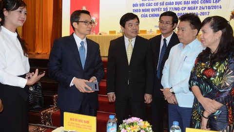 Gần 15 năm, vẫn trăn trở với tự chủ đại học - Ảnh 1. Gần 15 năm, vẫn trăn trở với tự chủ đại học - Ảnh 1.