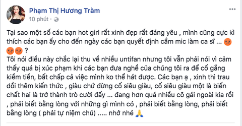 Chi Pu hát, không chỉ có Hương Tràm chê - Ảnh 4. Chi Pu hát, không chỉ có Hương Tràm chê - Ảnh 4.