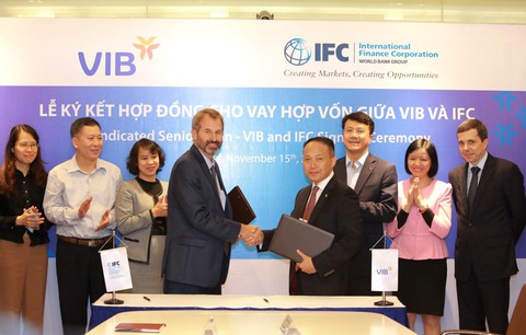 VIB nhận gói tài trợ 185 triệu đô la Mỹ từ IFC - Ảnh 1. VIB nhận gói tài trợ 185 triệu đô la Mỹ từ IFC - Ảnh 1.