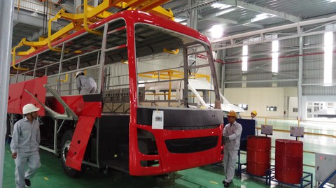 Thaco khánh thành nhà máy xe Bus lớn nhất Đông Nam Á - Ảnh 1. Thaco khánh thành nhà máy xe Bus lớn nhất Đông Nam Á - Ảnh 1.
