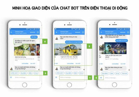Thí điểm ứng dụng chatbot phục vụ du khách dịp APEC - Ảnh 2. Thí điểm ứng dụng chatbot phục vụ du khách dịp APEC - Ảnh 2.