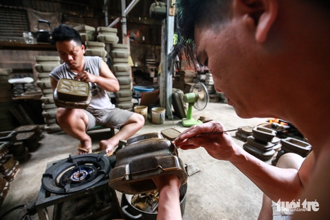 Làng nghề hiếm hoi còn sót lại ở Sài Gòn - Ảnh 6. Làng nghề hiếm hoi còn sót lại ở Sài Gòn - Ảnh 6.