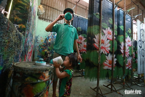 Nghề mành trúc chưa có người thừa kế ở Sài Gòn - Ảnh 14. Nghề mành trúc chưa có người thừa kế ở Sài Gòn - Ảnh 14.