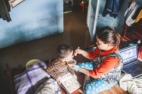 Vào vùng rốn lũ Đại Lộc, hơn 4.000 nhà ngập sâu hơn 1m - Ảnh 13. Vào vùng rốn lũ Đại Lộc, hơn 4.000 nhà ngập sâu hơn 1m - Ảnh 13.
