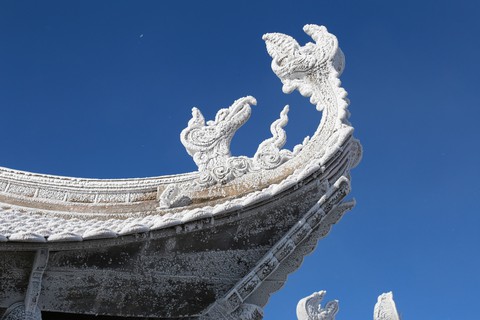 Mưa tuyết phủ trắng đỉnh Fansipan đẹp như cổ tích - Ảnh 12. Mưa tuyết phủ trắng đỉnh Fansipan đẹp như cổ tích - Ảnh 12.