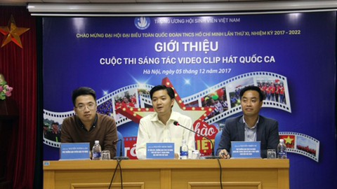 Phát động cuộc thi sáng tác clip hát Quốc ca - Ảnh 1. Phát động cuộc thi sáng tác clip hát Quốc ca - Ảnh 1.