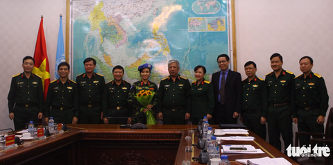 Nữ sĩ quan VN đầu tiên tham gia gìn giữ hòa bình tại Nam Sudan - Ảnh 3. Nữ sĩ quan VN đầu tiên tham gia gìn giữ hòa bình tại Nam Sudan - Ảnh 3.