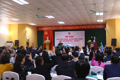 Khai mạc hội nghị Ban chấp hành Trung ương Đoàn - Ảnh 2. Khai mạc hội nghị Ban chấp hành Trung ương Đoàn - Ảnh 2.