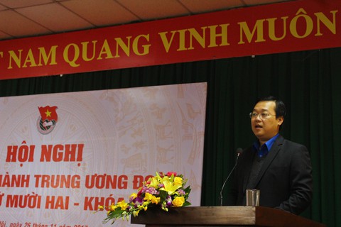 Khai mạc hội nghị Ban chấp hành Trung ương Đoàn - Ảnh 1. Khai mạc hội nghị Ban chấp hành Trung ương Đoàn - Ảnh 1.