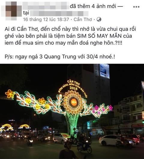 Bị mời làm việc do đăng cổng chào đường đón xuân như quần lót phụ nữ - Ảnh 1. Bị mời làm việc do đăng cổng chào đường đón xuân như quần lót phụ nữ - Ảnh 1.