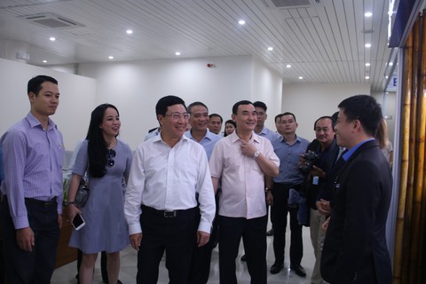 Khai trương Trung tâm báo chí quốc tế phục vụ APEC - Ảnh 2. Khai trương Trung tâm báo chí quốc tế phục vụ APEC - Ảnh 2.