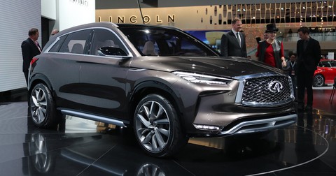Infiniti QX50 2018 tăng tốc 97km trong 6,3 giây - Ảnh 1. Infiniti QX50 2018 tăng tốc 97km trong 6,3 giây - Ảnh 1.