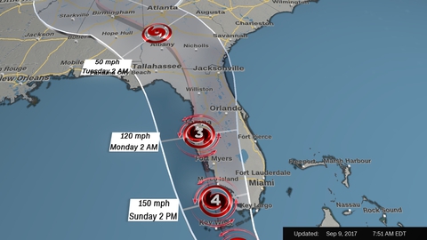 Thống đốc Florida: Bão tới rồi! - Ảnh 1. Thống đốc Florida: Bão tới rồi! - Ảnh 1.