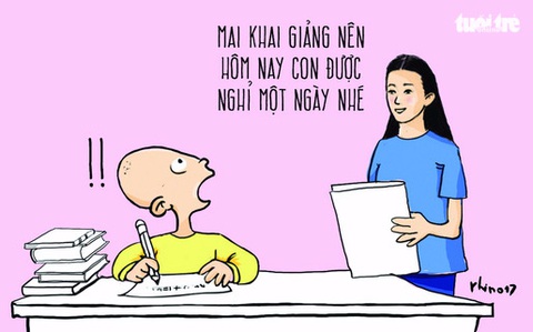Tựu trường, nhắc... sách giáo khoa - Ảnh 1. Tựu trường, nhắc... sách giáo khoa - Ảnh 1.
