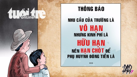 Bộ GD-ĐT khẳng định có tình trạng lạm thu - Ảnh 1. Bộ GD-ĐT khẳng định có tình trạng lạm thu - Ảnh 1.