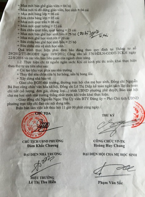 Tỉnh cấm lạm thu, trường vẫn thu - Ảnh 2. Tỉnh cấm lạm thu, trường vẫn thu - Ảnh 2.