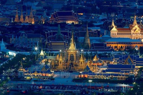 Thái Lan tăng cường an ninh bảo vệ Nghi lễ hỏa táng Đức vua - Ảnh 1. Thái Lan tăng cường an ninh bảo vệ Nghi lễ hỏa táng Đức vua - Ảnh 1.