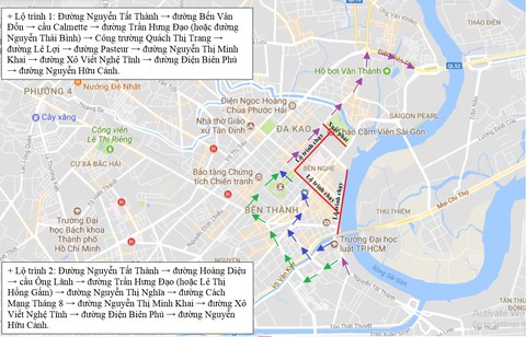 TP.HCM cấm xe nhiều đường để tổ chức giải marathon - Ảnh 1. TP.HCM cấm xe nhiều đường để tổ chức giải marathon - Ảnh 1.